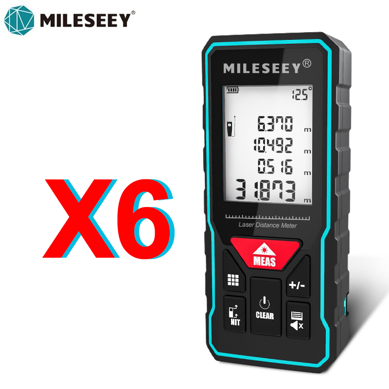 Industrial Laser Rangefinder - MILESEEY Laser Rangefinder X5 лазерная рулетка