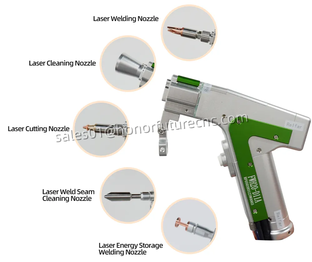 Industrial Laser Welder Price - 5-in-1 draagbare industriële batterij laserlasmachine Raycus