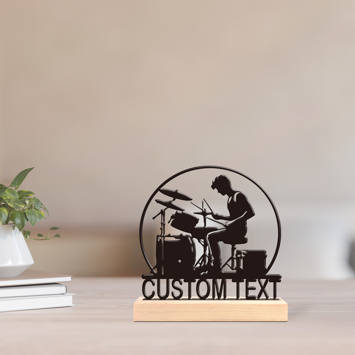 Desktop Laser Engraver - 1 stuk interessante metalen bureaudecoratie met