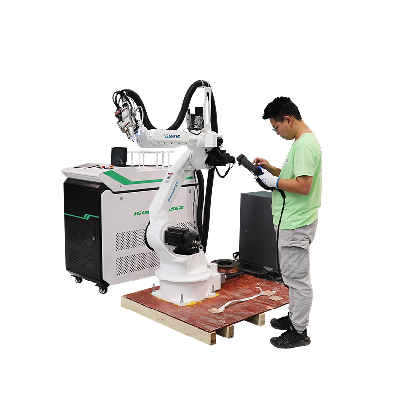 Industrial Laser Welder Price - Zesassige industriële robotarm laser fiberlaser lasmachines