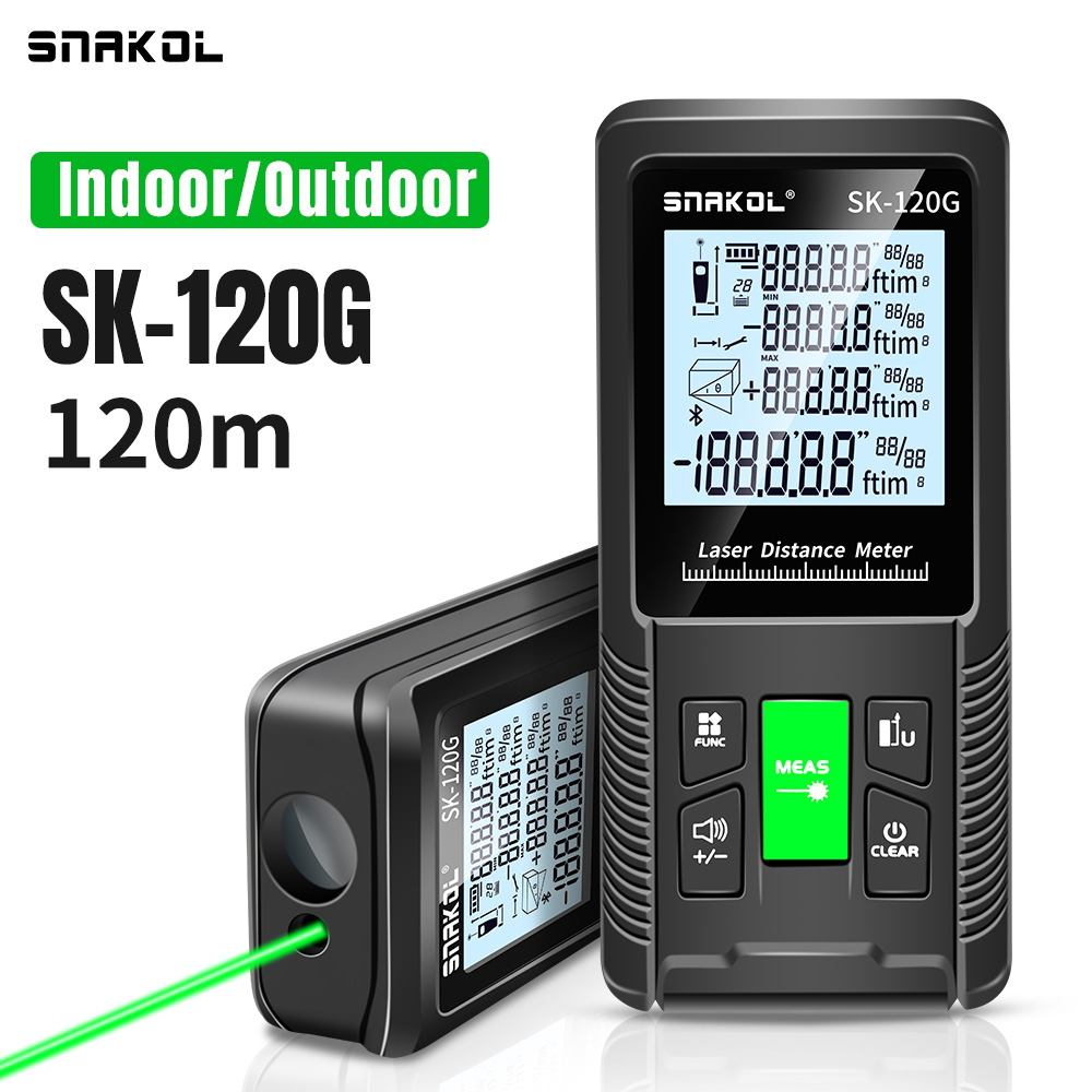 Industrial Laser Rangefinder - SNAKOL 3-in-1 laser-afstandsmeter met hoge precisie,