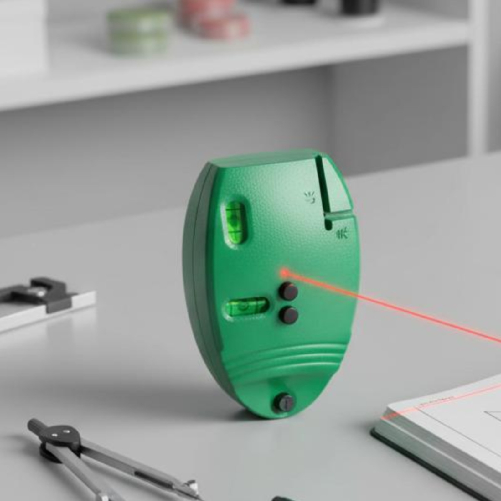 90-graden laserwaterpas ABS-ku - Industrial Laser Rangefinder recensie en prijs