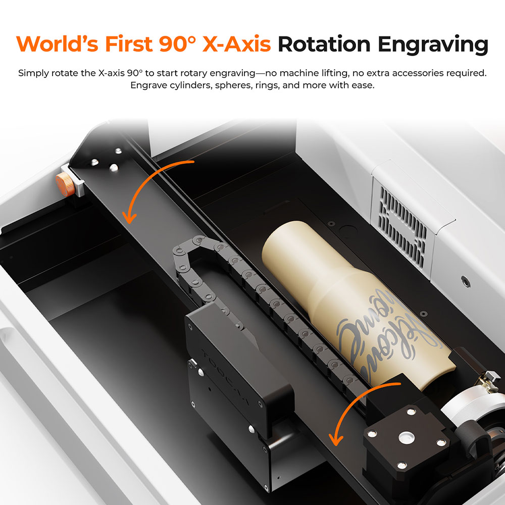 TOOCAA NOVA 20W Beginnersvrien - Industrial Laser Engraving Machine recensie en prijs