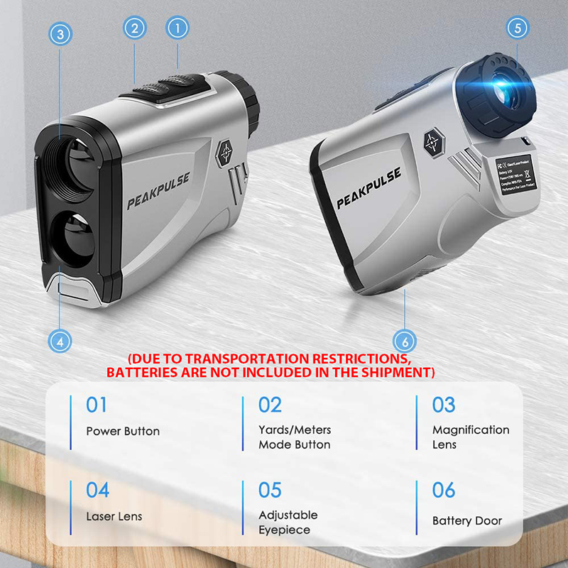 Jachtafstandsmeter 650 yards l - Industrial Laser Rangefinder recensie en prijs