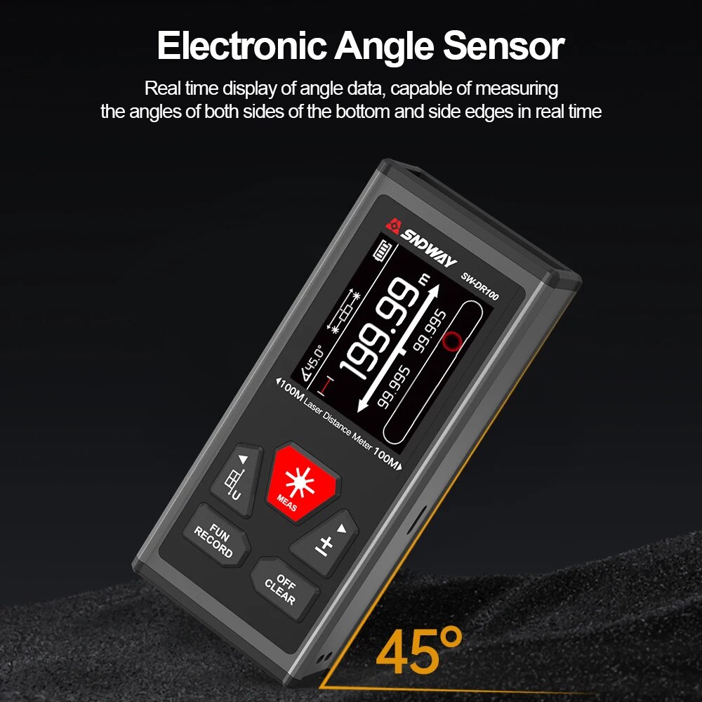 SNDWAY Dual Laser Afstandsmete - Industrial Laser Rangefinder recensie en prijs