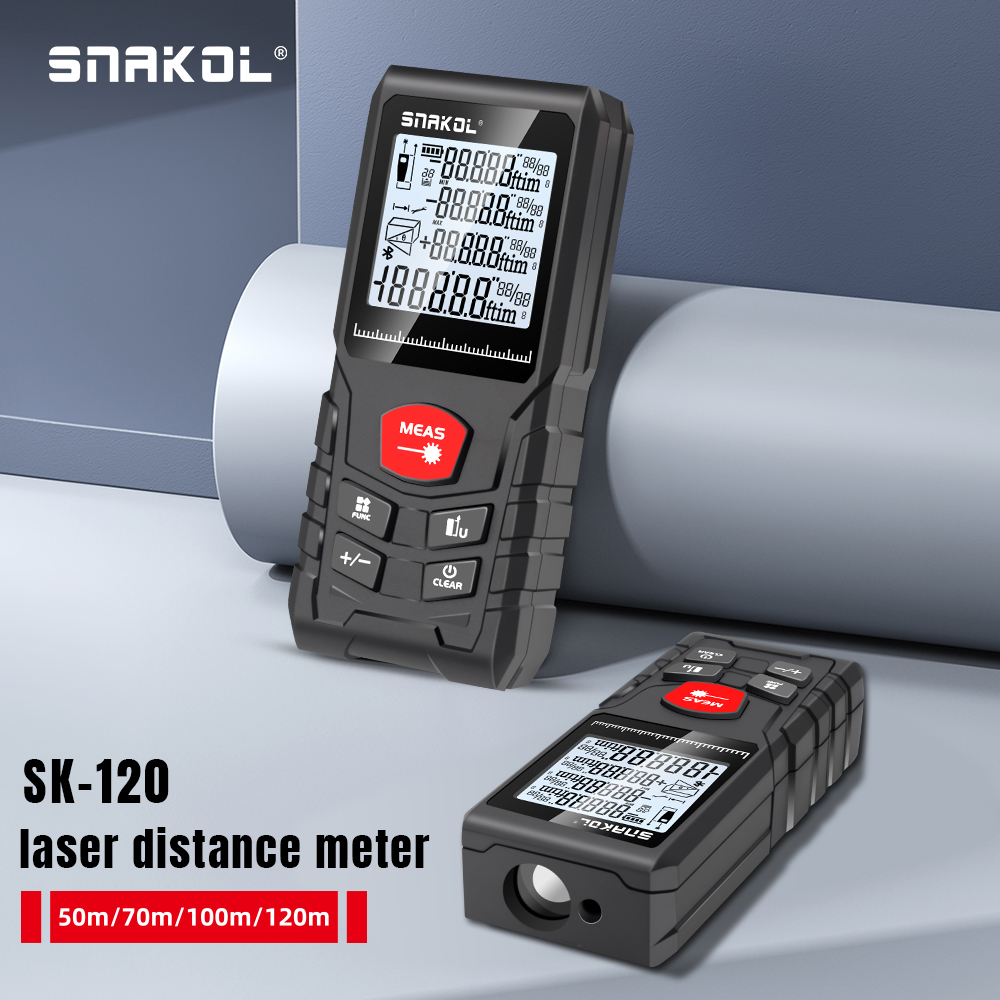 SNAKOL 3-in-1 laser-afstandsme - Industrial Laser Rangefinder recensie en prijs