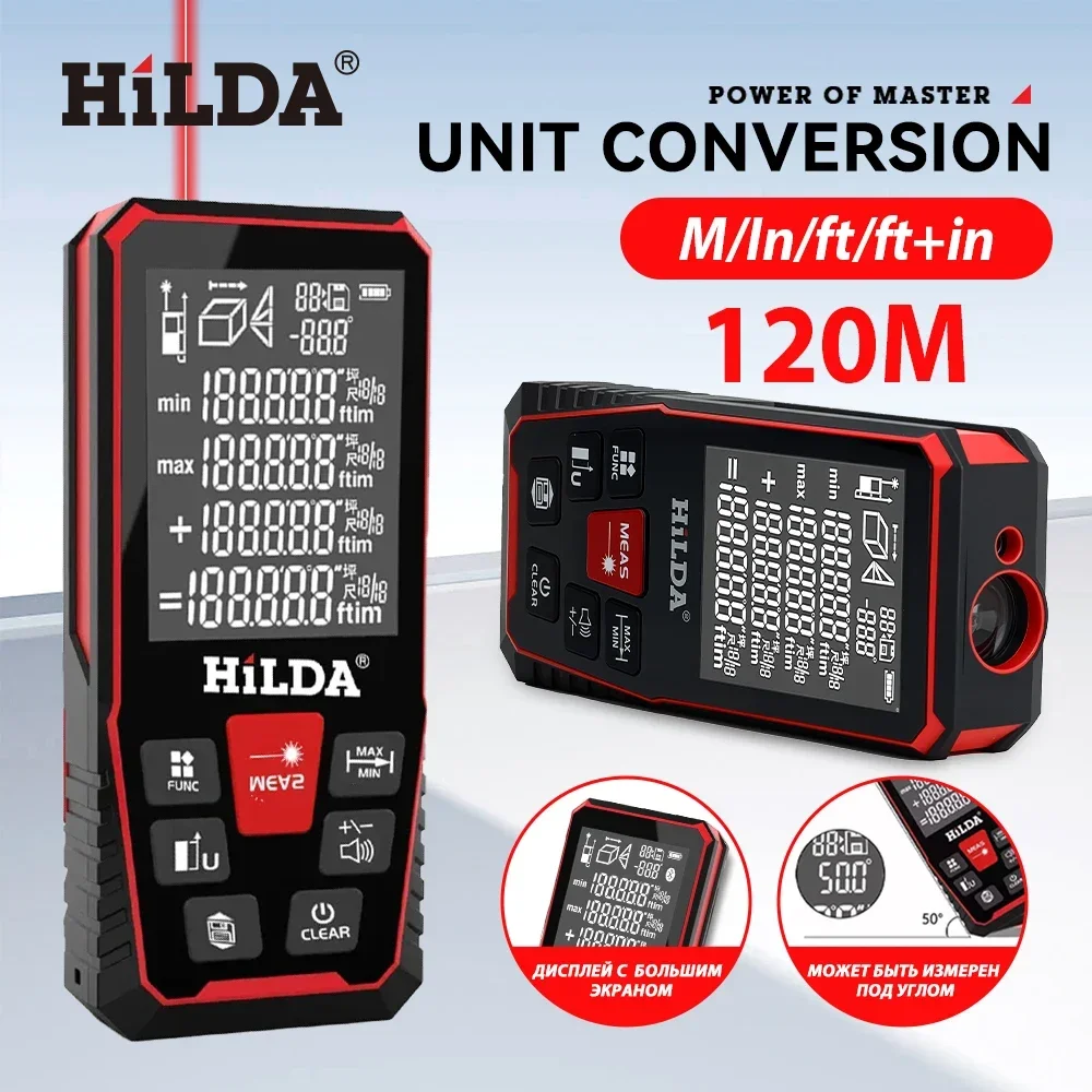 HILDA Laser-afstandsmeter 40/1 - Industrial Laser Rangefinder recensie en prijs