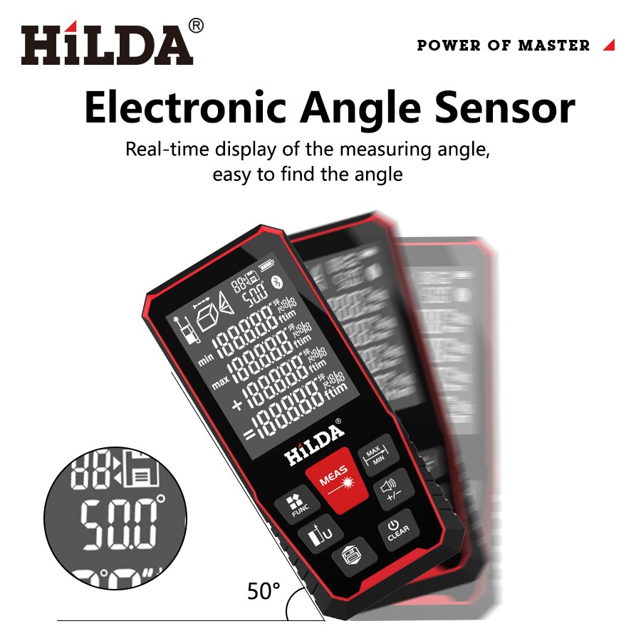 HILDA Laser-afstandsmeter 40/1 - Industrial Laser Rangefinder recensie en prijs