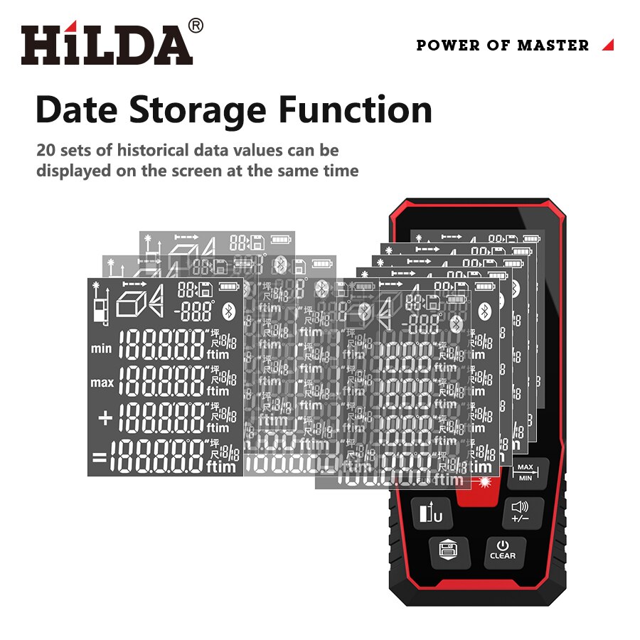 HILDA Laser-afstandsmeter 40/1 - Industrial Laser Rangefinder recensie en prijs
