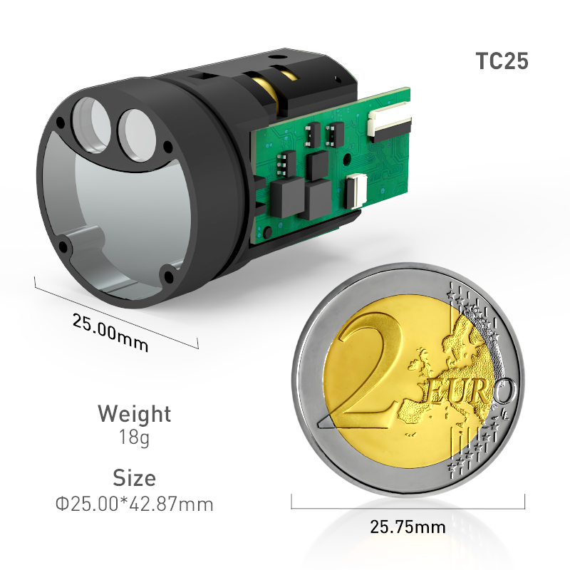Lichtgewicht 1000m nachtzicht  - Industrial Laser Distance Measuring Device recensie en prijs